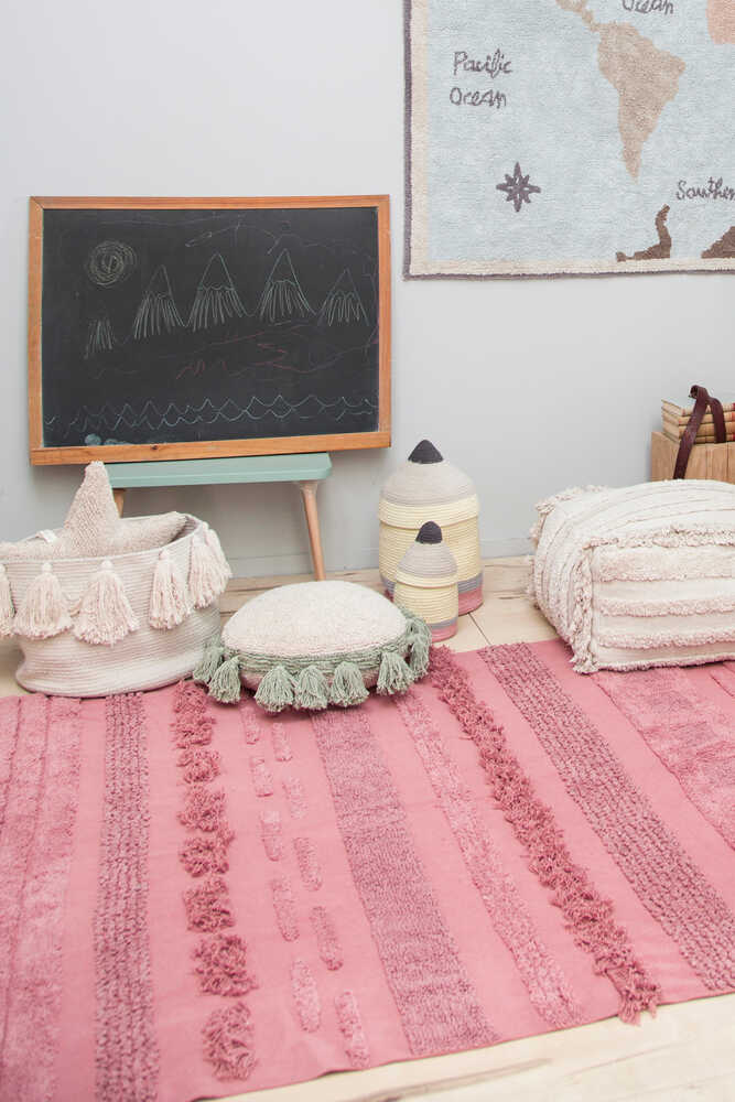 Alfombra Lavable Air Canyon Rosa