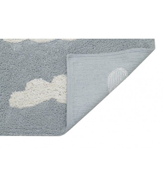 Alfombra Lavable Clouds Gris