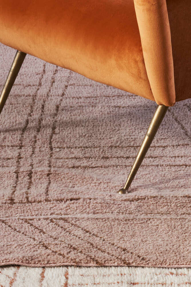 Alfombra Woolable Shuka Dusty Pink