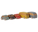 Maileg Wooden Bus Azul