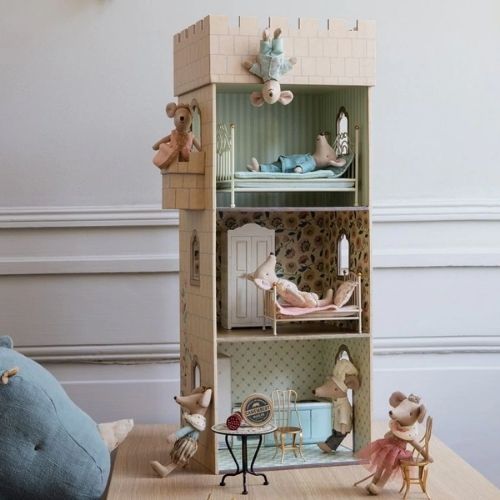 Maileg Mouse Castle with Kitchen