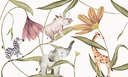 Papel Tapiz  - Animales y Flores