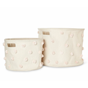 Pehr Pom Pom Basket - Drum - Blush M