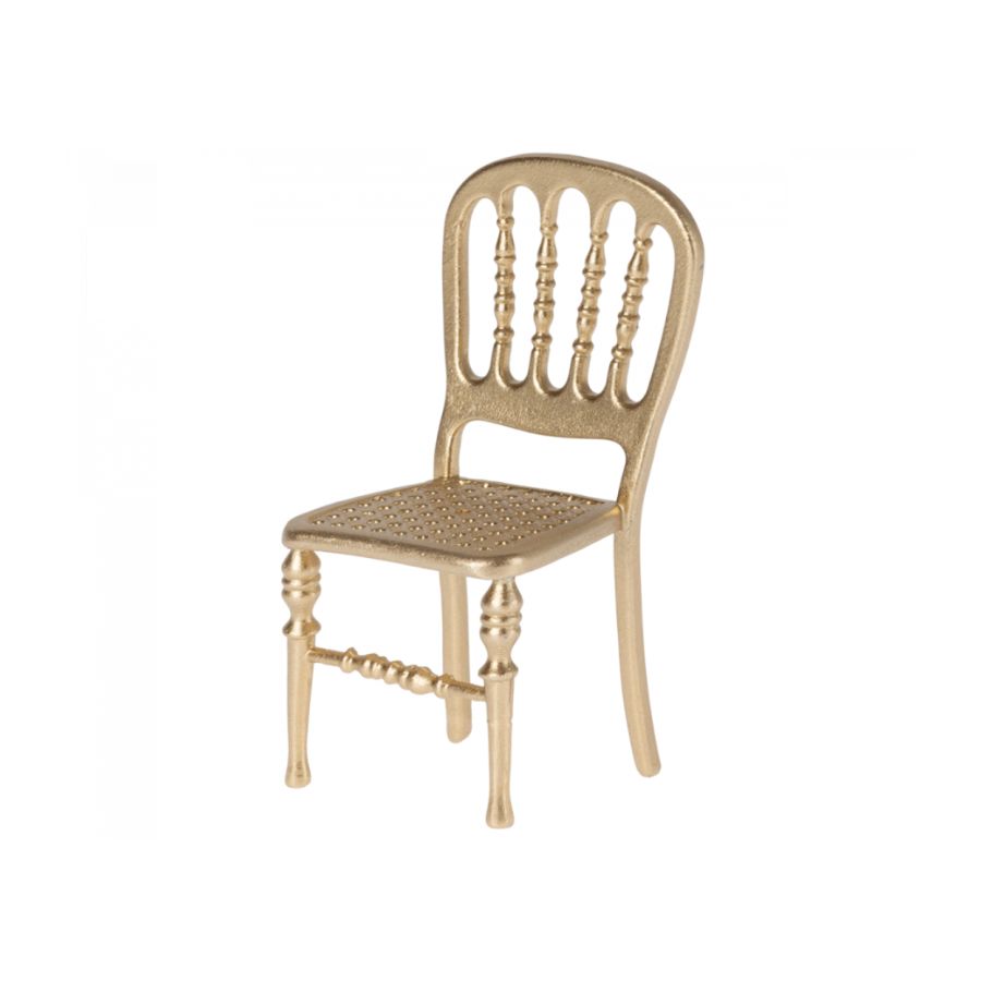 Maileg Chair Mouse - Gold