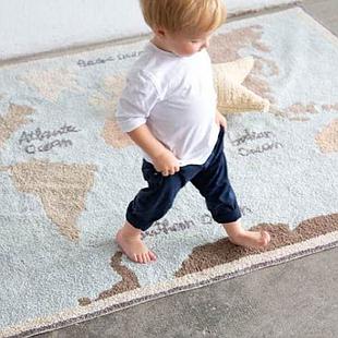 Lorena Canals Washable Rug - Vintage Map