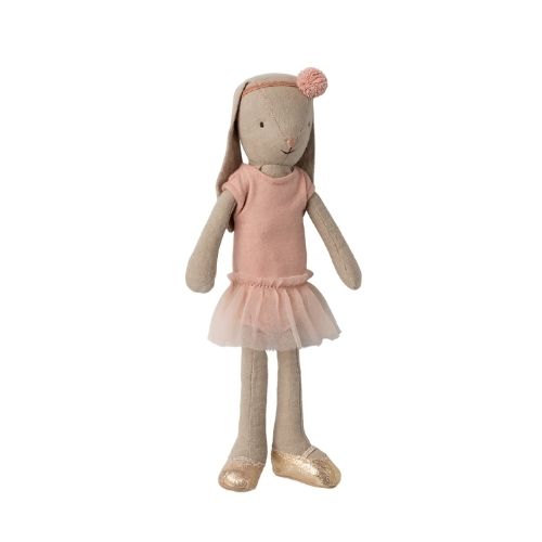 Maileg Bunny Size 2 Classic Ballet Suit &amp; Skirt - Rose