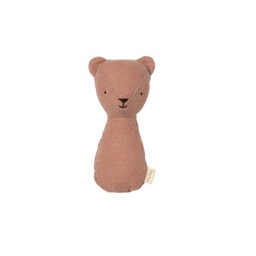[P-219] Maileg Teddy Rattle - Old Rose