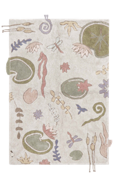 [P-1010] Alfombra Lavable Botanic Fantasy