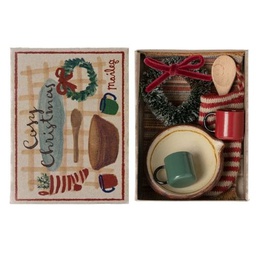 [P-691] Maileg Cosy Christmas Set - Mouse