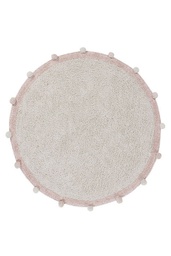[P-1069] Alfombra Lavable Bubbly Vintage Nude