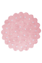 [P-1116] Alfombra Lavable Little Biscuit Rosa